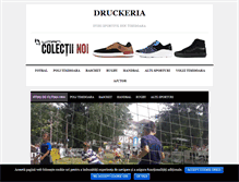 Tablet Screenshot of druckeria.ro